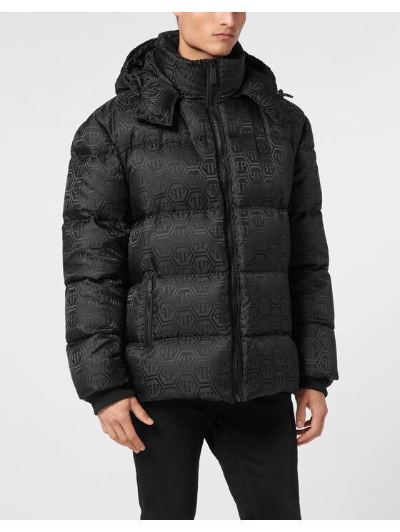 PHILIPP PLEIN PHILIPP PLEIN Bunda bomber 11545 Černá Regular Fit