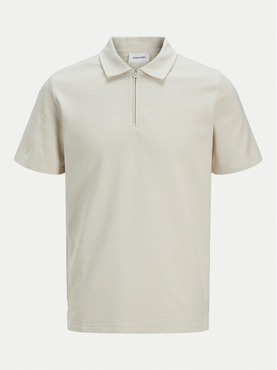 Jack & Jones Jack & Jones Polokošile Benja 12269338 Béžová Regular Fit