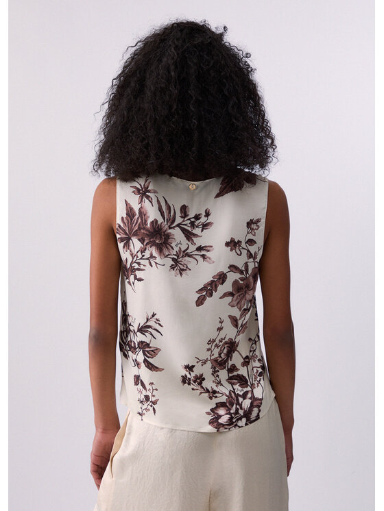 Liu Jo Liu Jo Blusa CA6384TS061P9654 Marrone Regular Fit