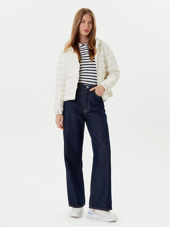 Tommy Hilfiger Tommy Hilfiger Μπουφάν πουπουλένιο WW0WW46788 Εκρού Regular Fit
