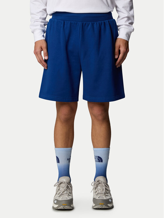 The North Face The North Face Pantaloni scurți sport Easy NF0A8C2S Albastru Regular Fit