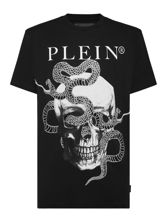 PHILIPP PLEIN PHILIPP PLEIN T-Shirt 9559 Czarny Regular Fit