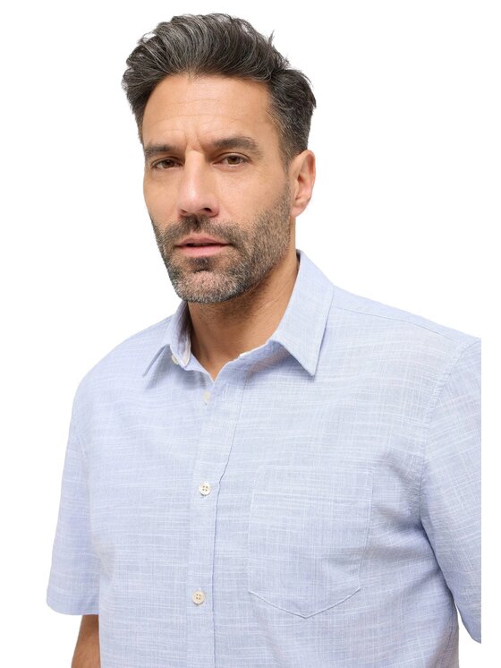 Mustang Mustang Camicia Style Darien Blu Regular Fit