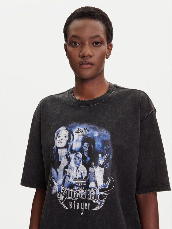 adidas adidas T-Shirt 20th Century Fox Disney JW0154 Czarny Oversize
