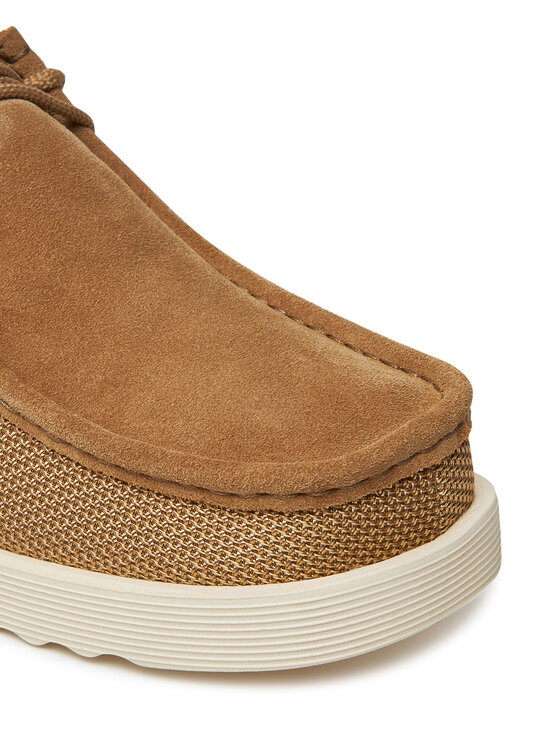 Clarks Clarks Półbuty Wallabee FTR 2 Lo 26181388 Brązowy