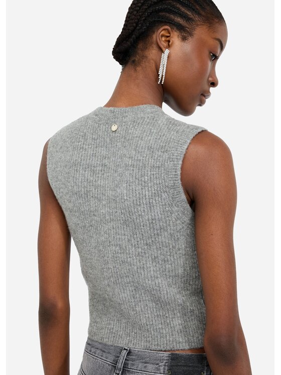 Liu Jo Liu Jo Maglione CF5148MA74Q02056 Grigio Regular Fit