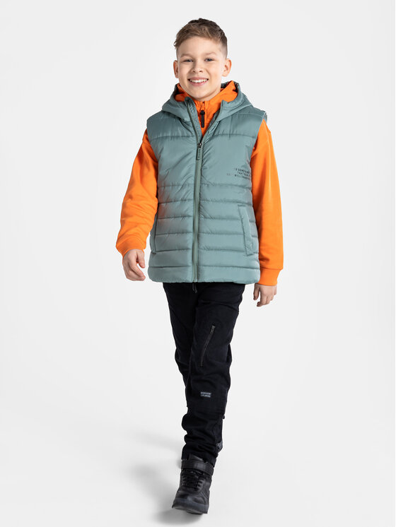 Coccodrillo Coccodrillo Weste WC4178101OBK Grün Regular Fit