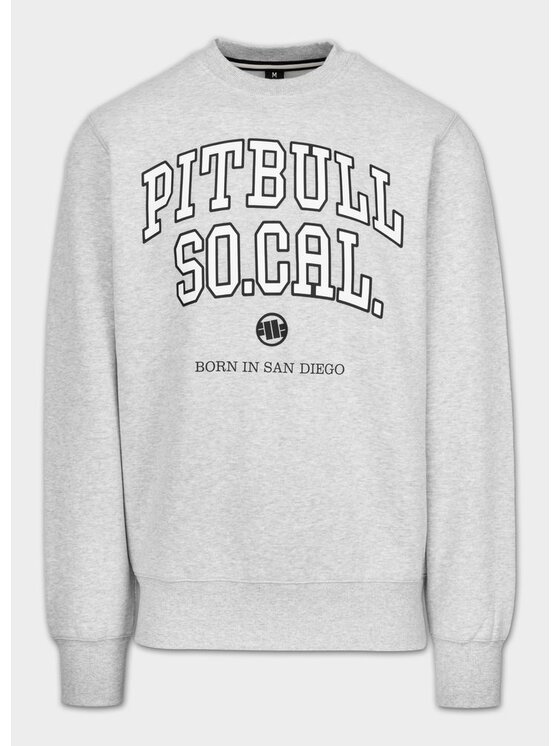 PITBULL PITBULL Bluza SO CAL Szary Regular Fit