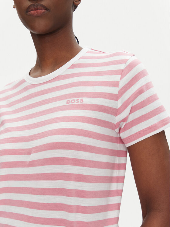 BOSS BOSS T-Shirt C_Esla 50504192 Różowy Regular Fit