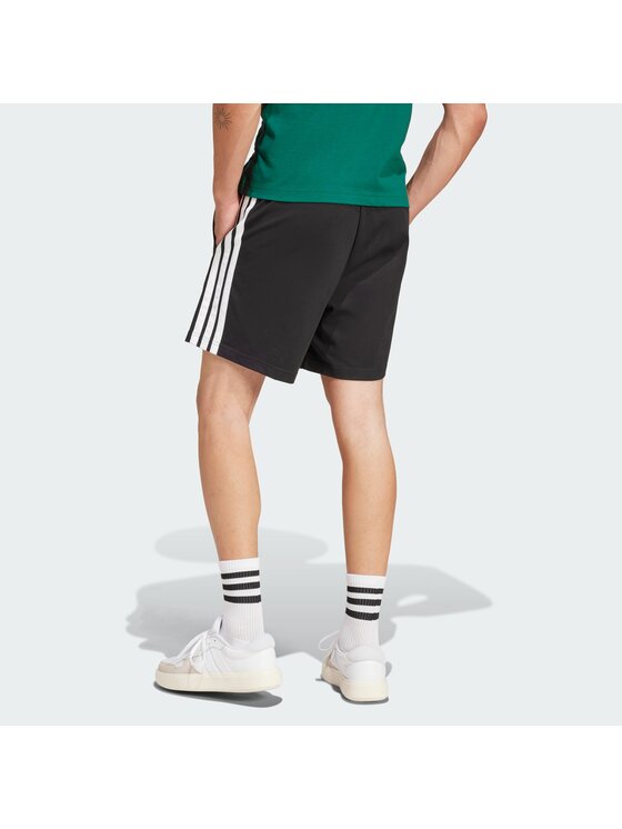 adidas adidas Szorty sportowe Essentials 3-Stripes JD1891 Czarny Regular Fit
