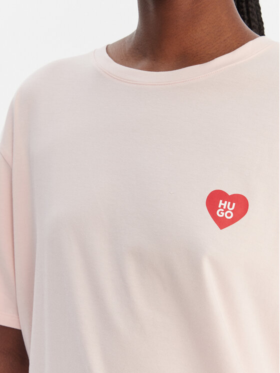 HUGO HUGO T-Shirt 50556981 Růžová Regular Fit
