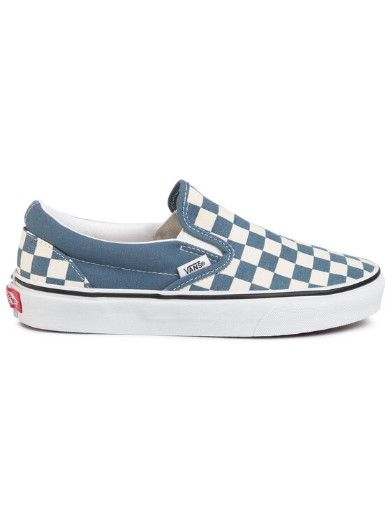 vans slip on bleu