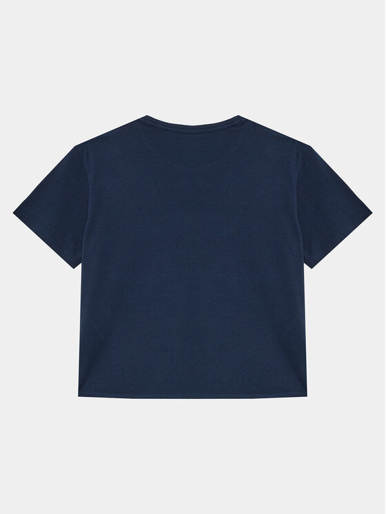 Guess Guess T-shirt J4GI01 K6YW4 Blu scuro Boxy Fit