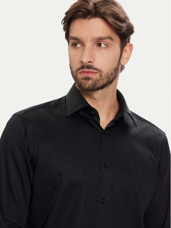BOSS BOSS Särk H-Joe 50549901 Must Regular Fit