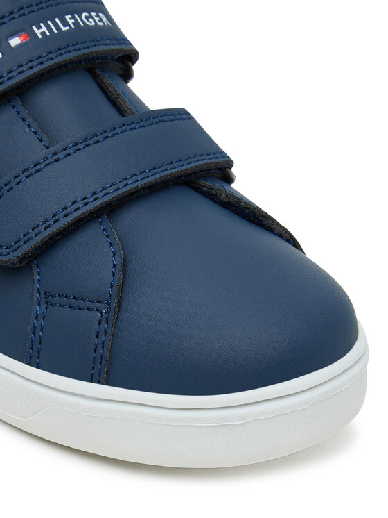 Tommy Hilfiger Tommy Hilfiger Sneakersy Low Cut Velcro Sneaker T1X9-34062-1355 S Granatowy
