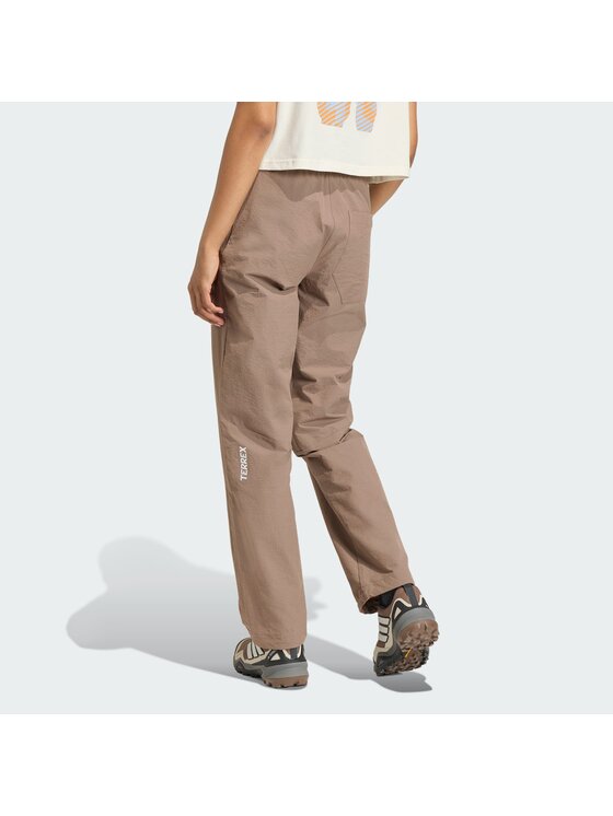 adidas adidas Spodnie outdoor 162747 Brązowy Regular Fit