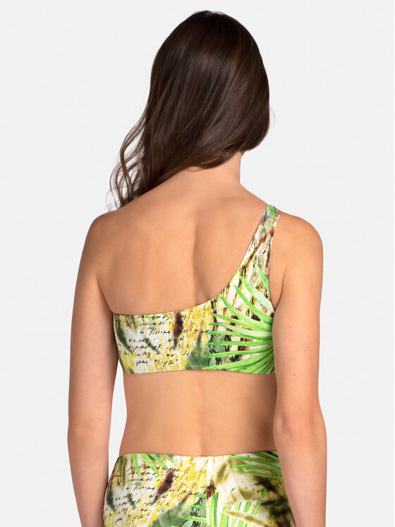 Miss Lou Miss Lou Bikini pezzo sopra G-JR1-Z Verde