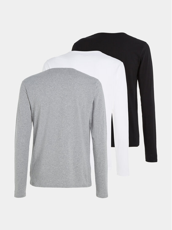 Tommy Hilfiger Tommy Hilfiger 3 longsleeve särgist koosnev komplekt UM0UM03022 Värviline Slim Fit