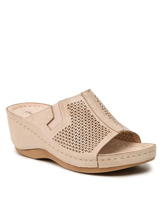 Clara Barson Clara Barson Ciabatte WS170-05 Beige