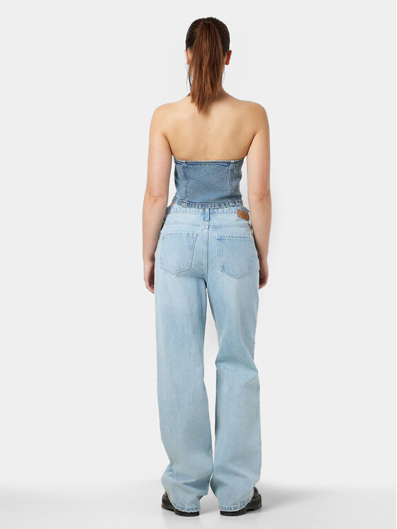 Noisy May Noisy May Jeans hlače Frilla 27030393 Modra Straight Fit