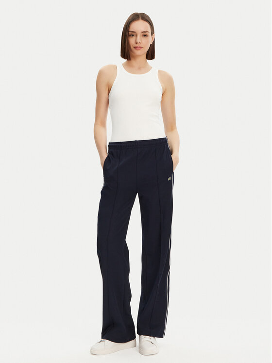 Lacoste Lacoste Donji dio trenerke XF7260 Tamnoplava Relaxed Fit