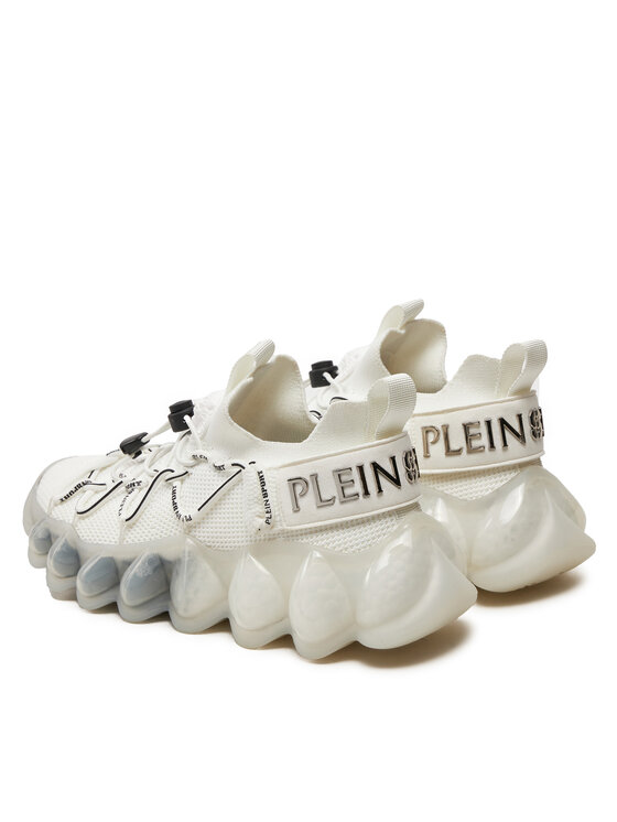 Plein Sport Plein Sport Sneakersy The Bubble Gen.X.02 Tiger PACS USC0432 STE003N Bílá