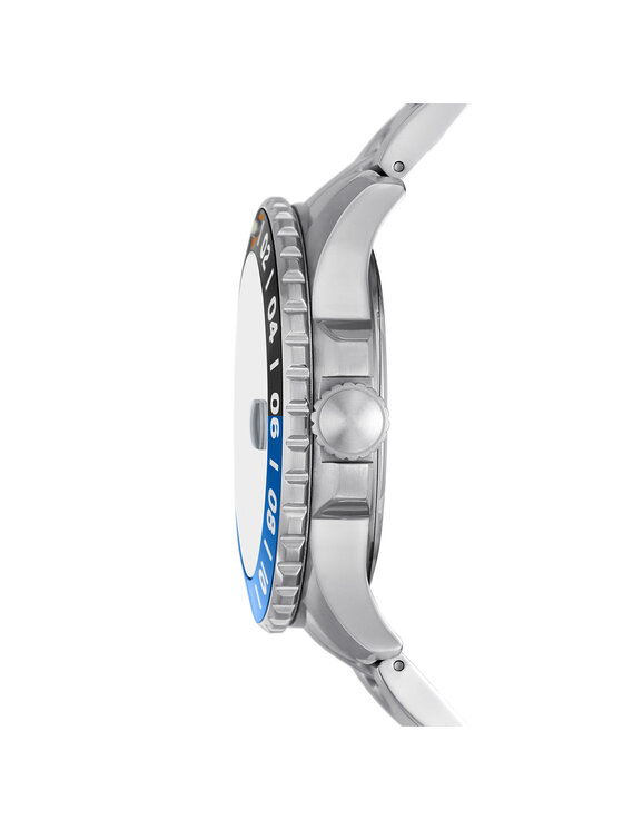 Fossil Fossil Zegarek Blue FS5991 Srebrny