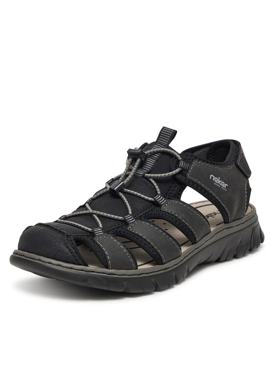 Rieker Rieker Sandali 26770-00 Črna