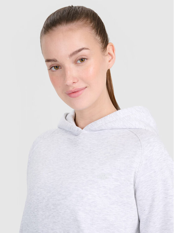 4F 4F Felpa 4FWMM00TSWSF1764-27M Grigio Regular Fit