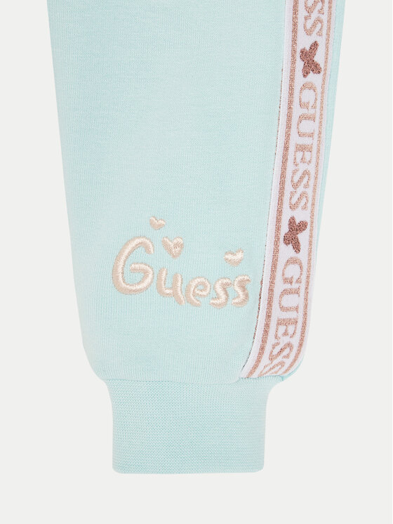 Guess Guess Súprava blúzka a nohavice A5RG19 KA6R4 Modrá Regular Fit