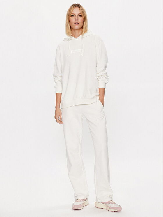 Ellesse Ellesse Sportinės kelnės Ponre SGR17901 Écru Relaxed Fit