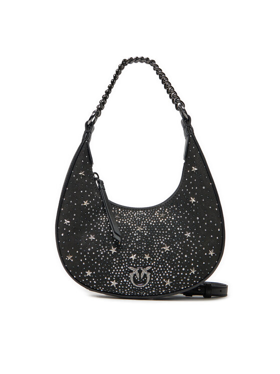 PINKO PINKO Käekott Brioche Hobo Mini AI 24-25 PLTT 101433 A20F Must