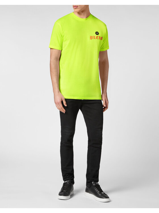 PHILIPP PLEIN PHILIPP PLEIN T-Shirt 433 Žlutá Regular Fit