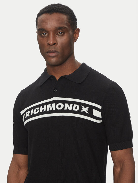 Richmond X Richmond X Πουλόβερ UMP25128PO Μαύρο Regular Fit