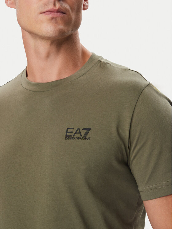 EA7 Emporio Armani EA7 Emporio Armani Marškinėliai 8NPT25 PJVPZ U7014 Chaki Regular Fit