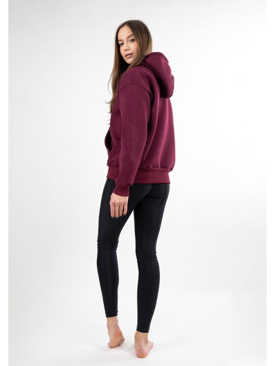 DKaren Sport DKaren Sport Dres DK-K-B10 Bordowy Classic Fit