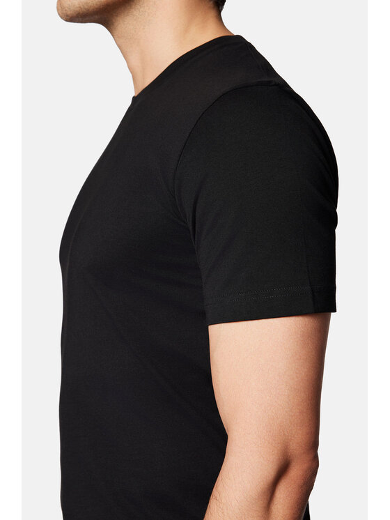 Lancerto Lancerto T-Shirt Kenneth TS073124000026 Czarny Regular Fit