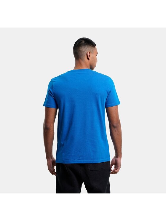 Mitchell & Ness Mitchell & Ness T-Shirt BMTRINTL1051-NYKROYA Niebieski Regular Fit
