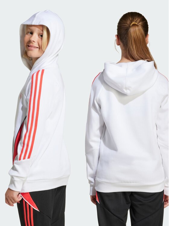 adidas adidas Bluza techniczna Messi Biały Regular Fit