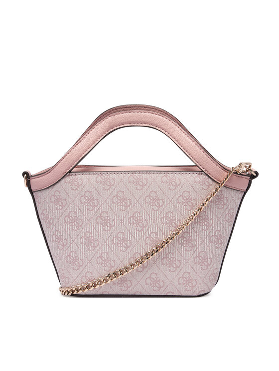 Guess Guess Torebka Lindsey Mini HWSG97 49750 Różowy jasny