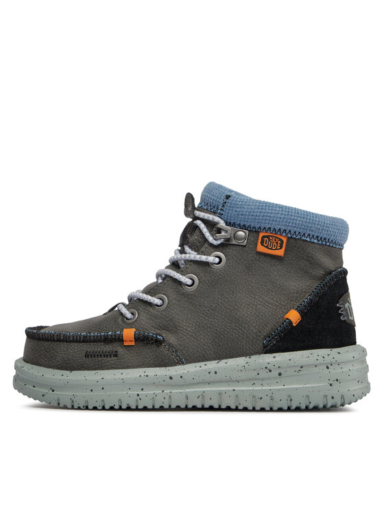 Hey Dude Hey Dude Gležnjače Bradley Boot Youth 40269-001 Siva