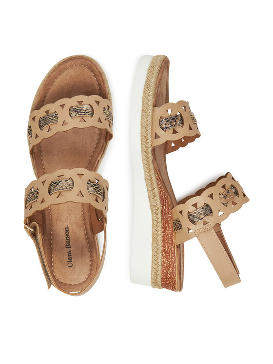 Clara Barson Clara Barson Espadrilles WS2189-52 Beige
