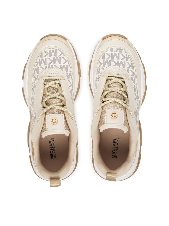 MICHAEL Michael Kors MICHAEL Michael Kors Sneakersy Atlas MK03824257 Béžová
