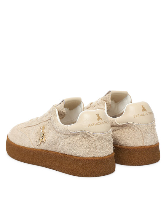 Patrizia Pepe Patrizia Pepe Sneakersy PJ426.12 Beżowy jasny