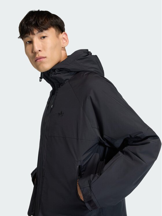 adidas adidas Kurtka przejściowa 159097 Czarny Loose Fit