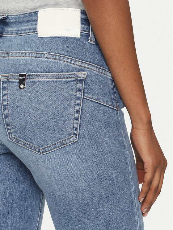 Liu Jo Liu Jo Jeans hlače UA5003 D4615 Modra Skin Fit