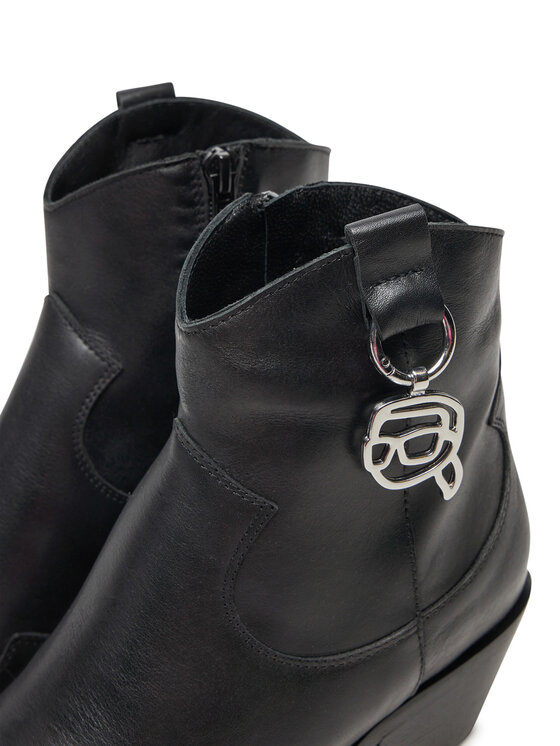 KARL LAGERFELD KARL LAGERFELD Botine Kansas KL33265 Negru