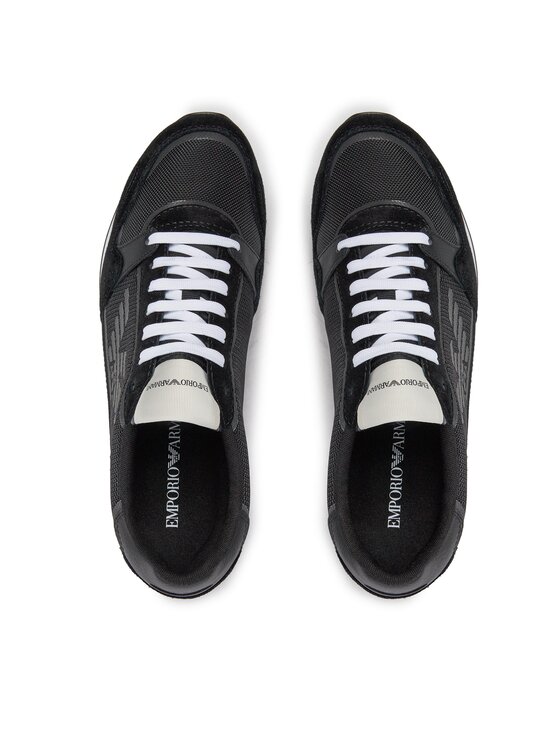 Emporio Armani Emporio Armani Laisvalaikio batai X4X537 XM678 N639 Juoda