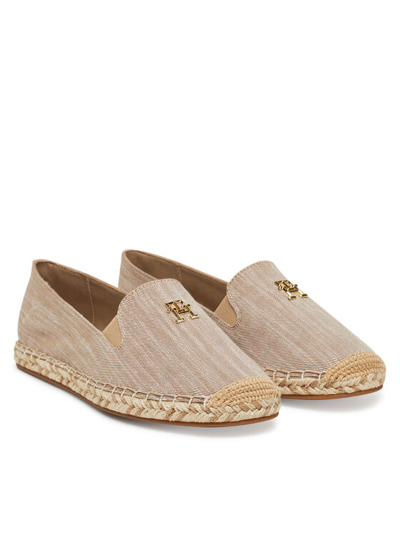 Tommy Hilfiger Tommy Hilfiger Espadrillid Chambray Espadrille FW0FW08539 Beež