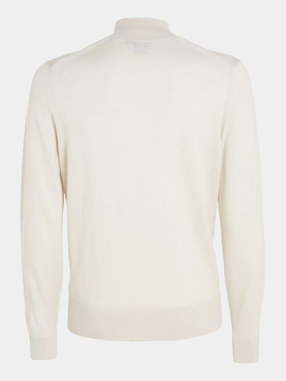 Calvin Klein Calvin Klein Sweter Superior K10K110424 Beżowy Regular Fit